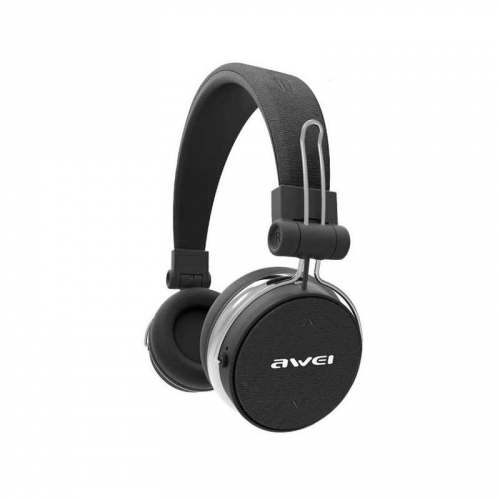 

Наушники гарнитура накладные Bluetooth Awei A700BL stereo черный (0300)