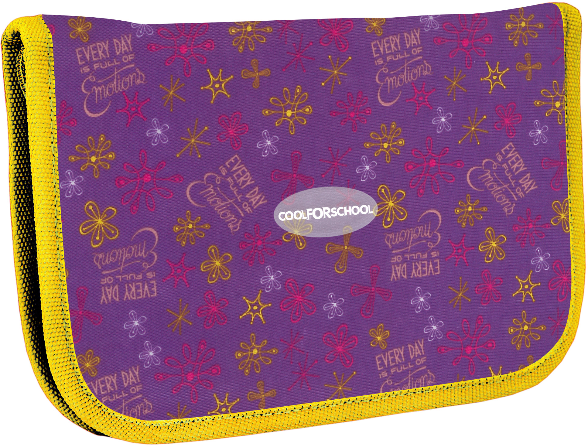 

Пенал Сool For School Summer 1 отделение Фиолетовый (CF86634)