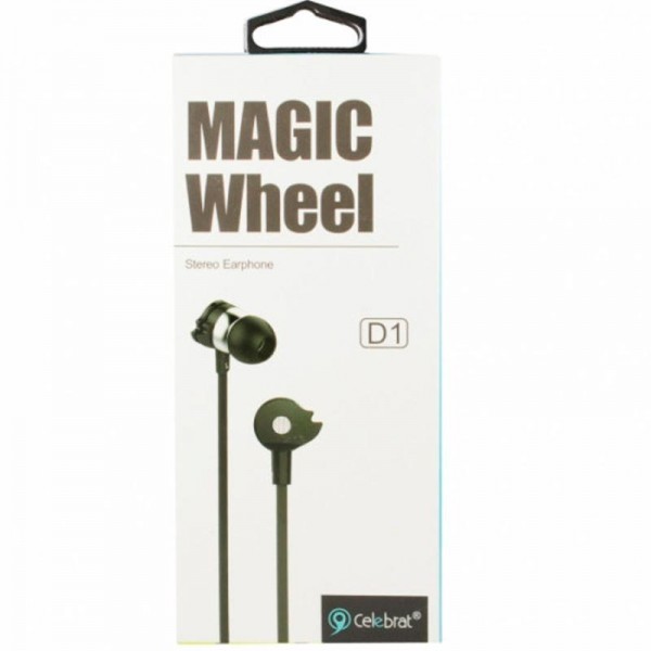 

HF MP3 Celebrat D1 Black + mic + button call answering