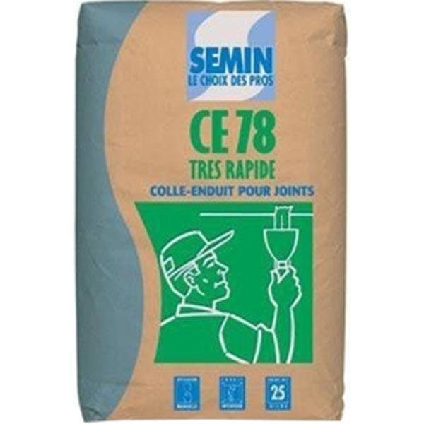 

Semin CE 78 25 кг - CE 78 - шпаклёвка для заделки швов ГКЛ