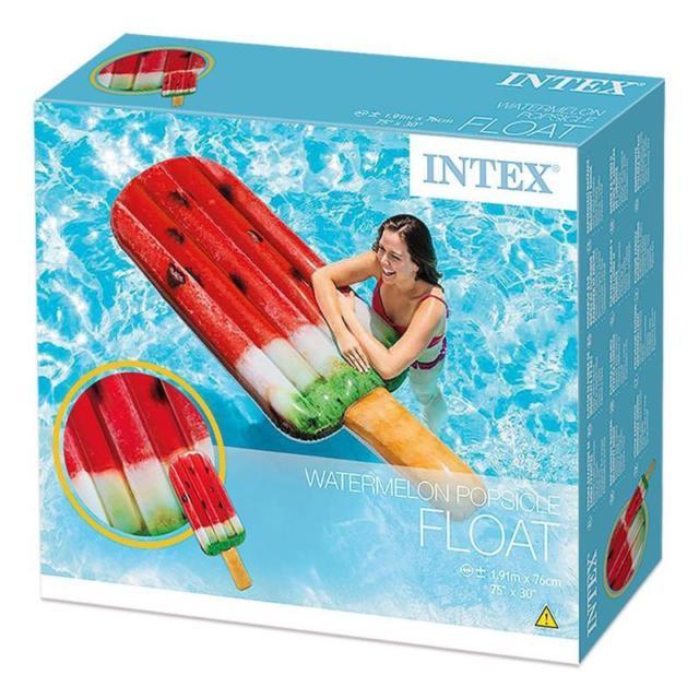

Intex 58751 Надувной Плотик Эскимо Арбуз 191х76см