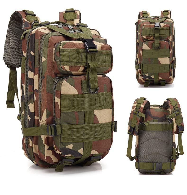 

Тактический походный рюкзак Military 25 L Камуфляжный пиксель (T414)