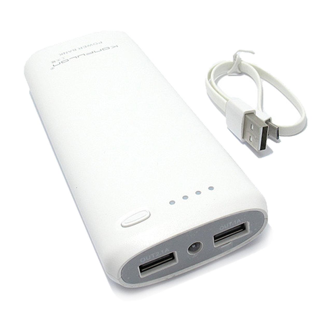 

УМБ внешний аккумулятор Powerbank Konfulon Y1308 13200mAh. Белый