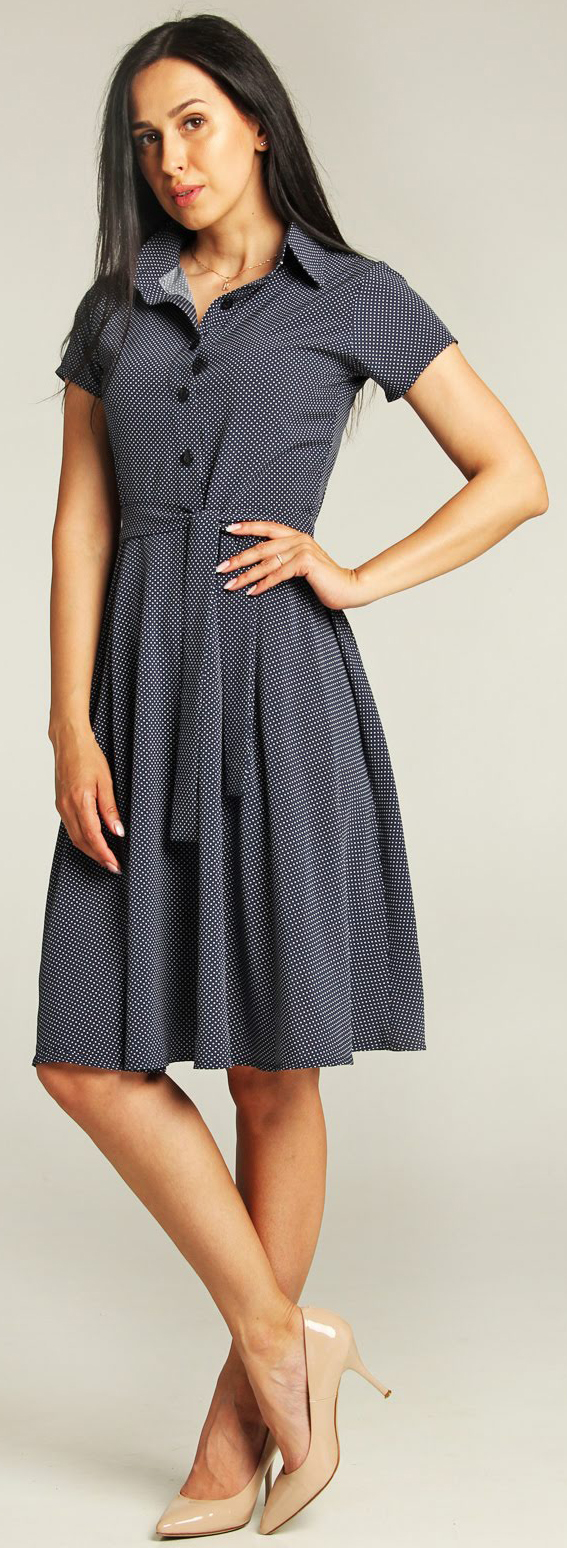

Платье MJL Sofiya-5 M Blue Polka Dots
