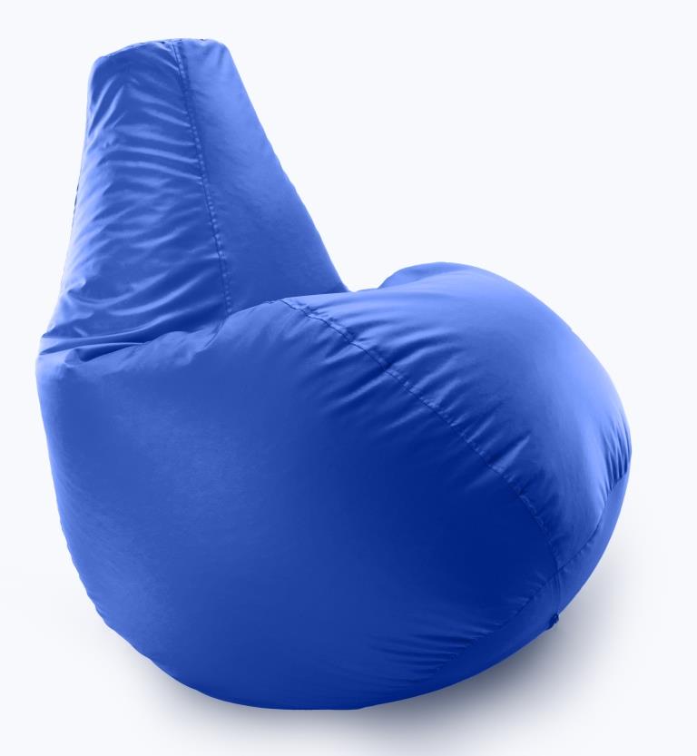 

Кресло мешок груша Coolki XXL 90x130 Синий (Оксфорд 300D PU)