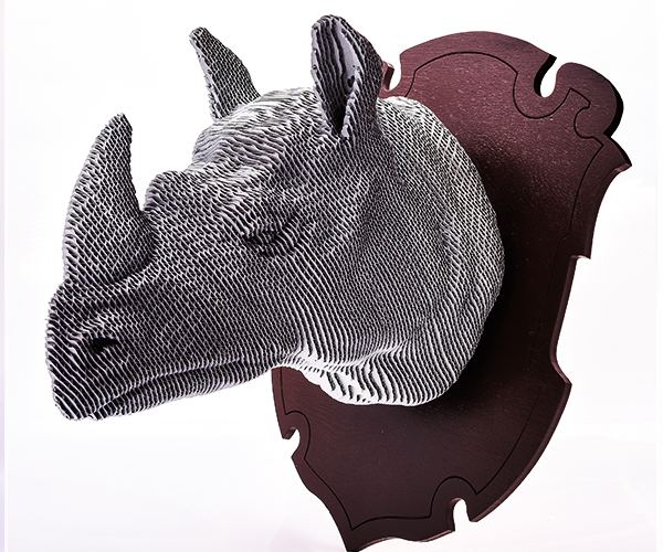 

Скульптурний 3D пазл DaisySign RHINO