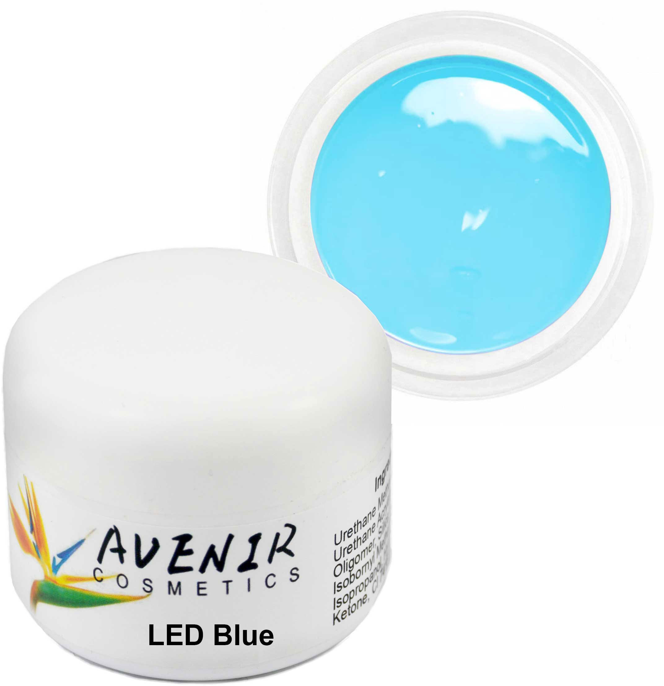 Акція на Гель для наращивания Avenir Cosmetics LED Blue 50 мл (5900308134207) від Rozetka UA