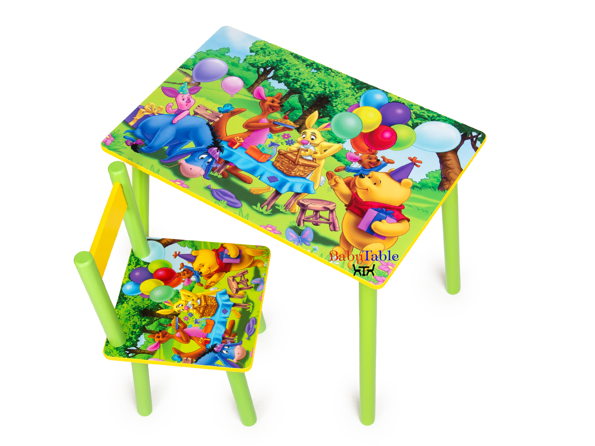 

Детский столик BabyTable Винни Пух с 1 стульчиком