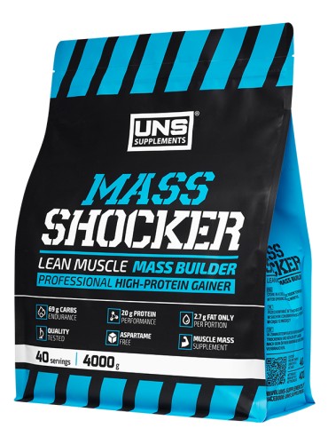 

Гейнер UNS Mass Shoker 4000 г Банан (836f23)