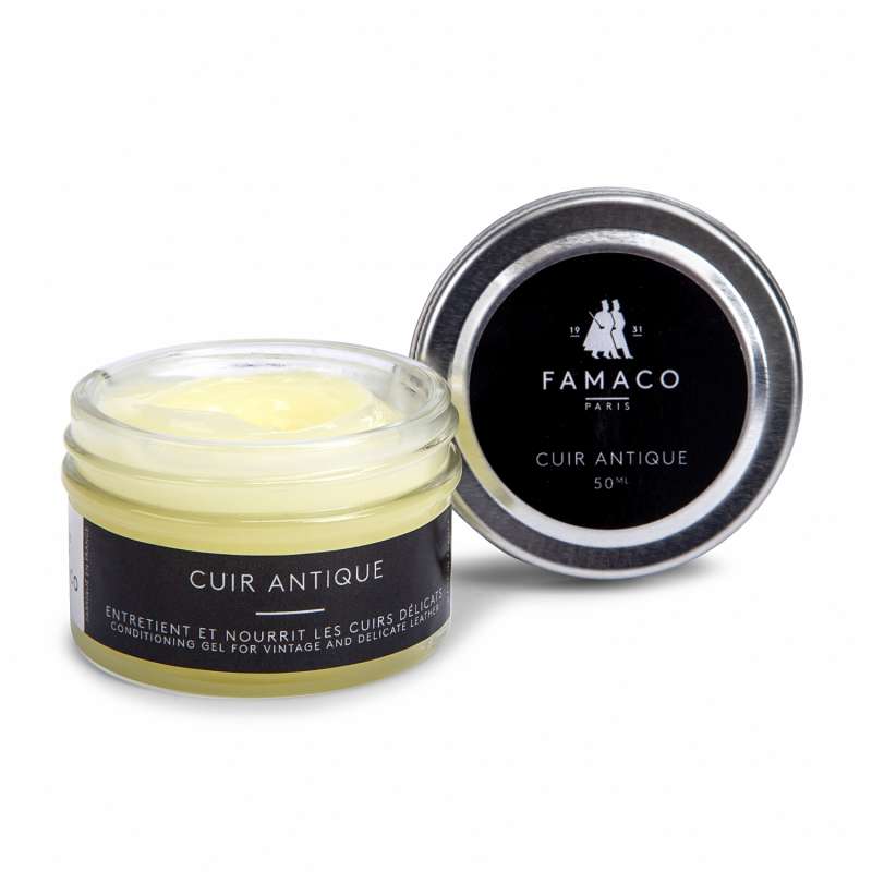 

Крем-гель для деликатной кожи Франция Famaco Gel Cuir Antique, 50 мл