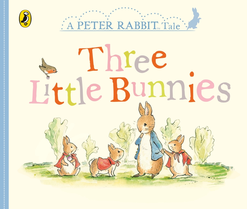 

Книга на английском языке Three Little Bunnies - A Peter Rabbit Tale от автора Beatrix Potter и издательства Penguin Books из Великобритании