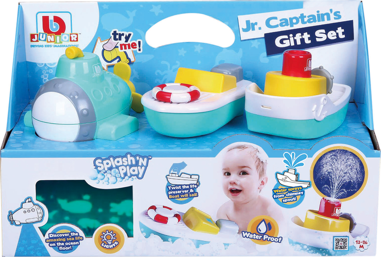 

Игровой набор для воды BB Junior Splash 'N Play Jr. Captain's (16-89009)
