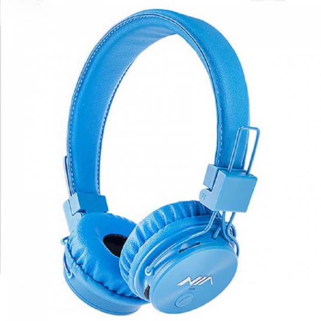 

Беспроводные Bluetooth наушники NIA X3 c FM и MP3 Plus Blue CH190722