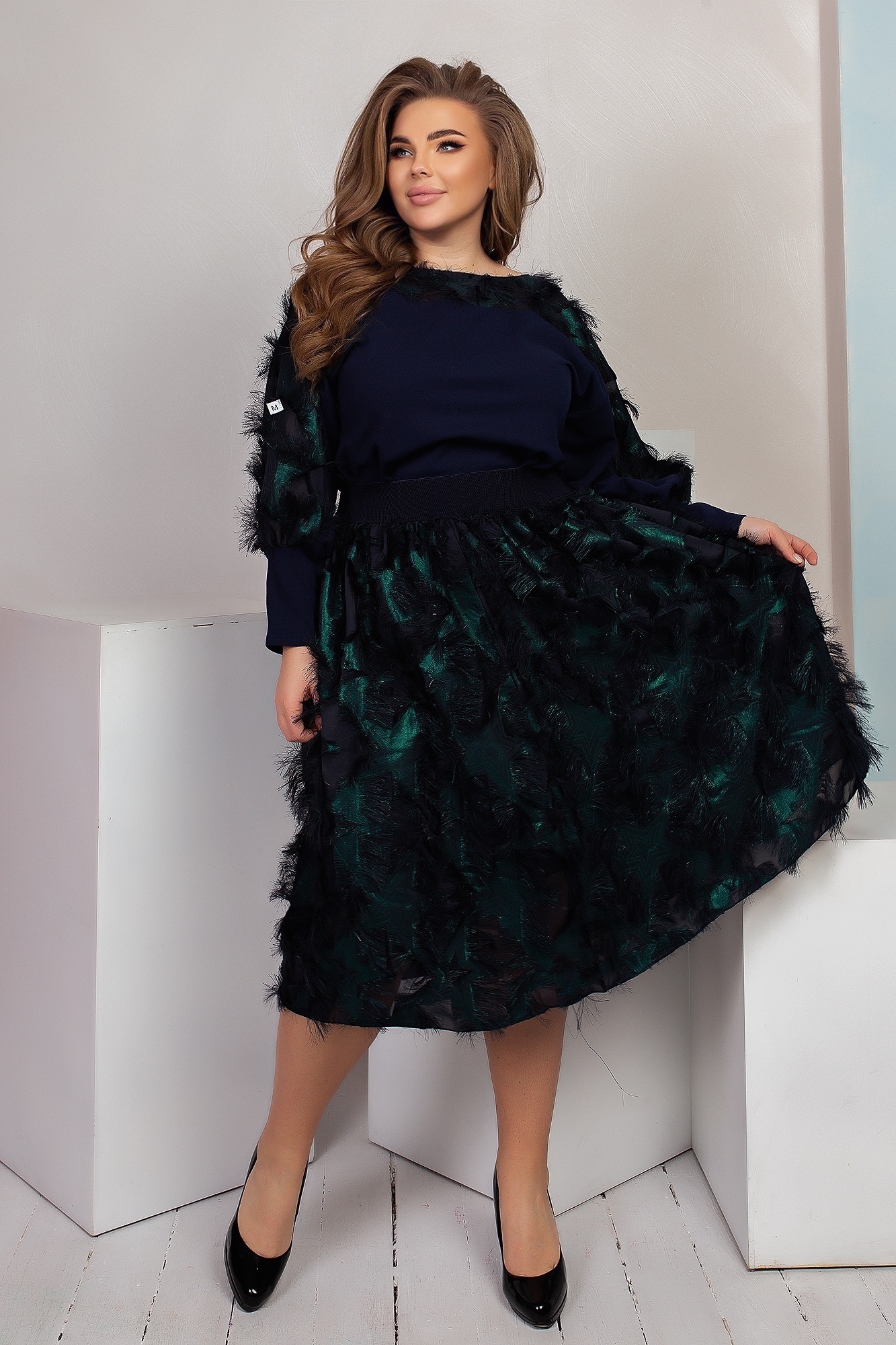 

Костюм Юбка и кофта Modnicy 407/0402 60-64