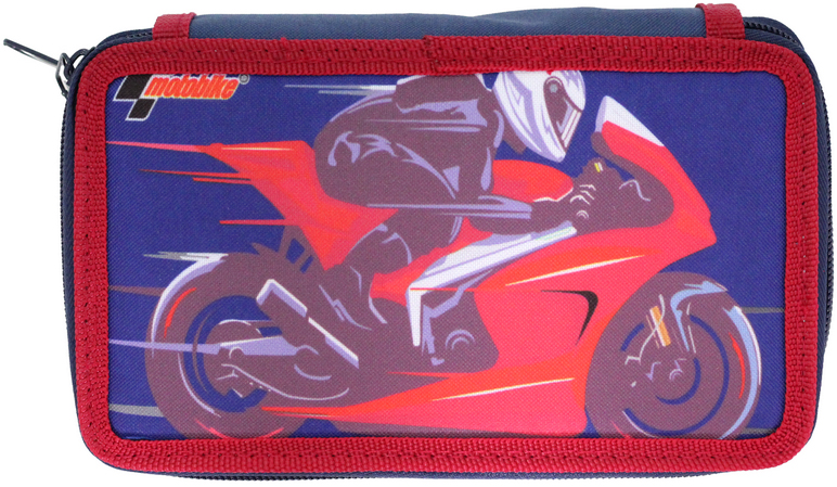 

Пенал Class Motobike 2 отделения с наполнением (99608/8591662996081)