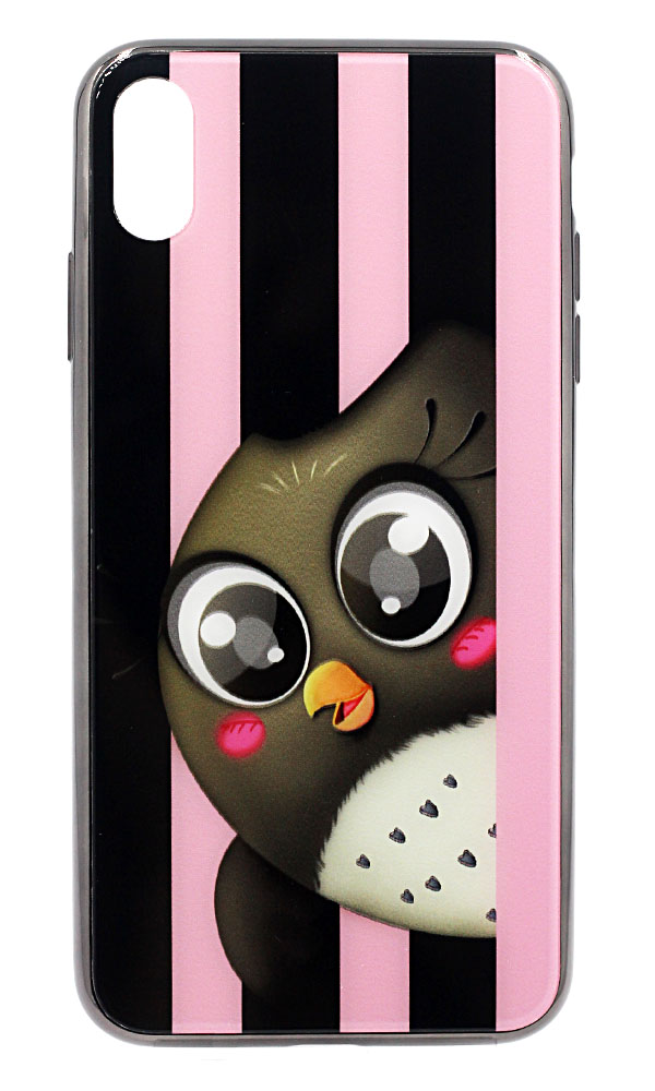 

Чохол-накладка Hoco Kikibelief Owl для iPhone XS Max Black / Pink (4821)