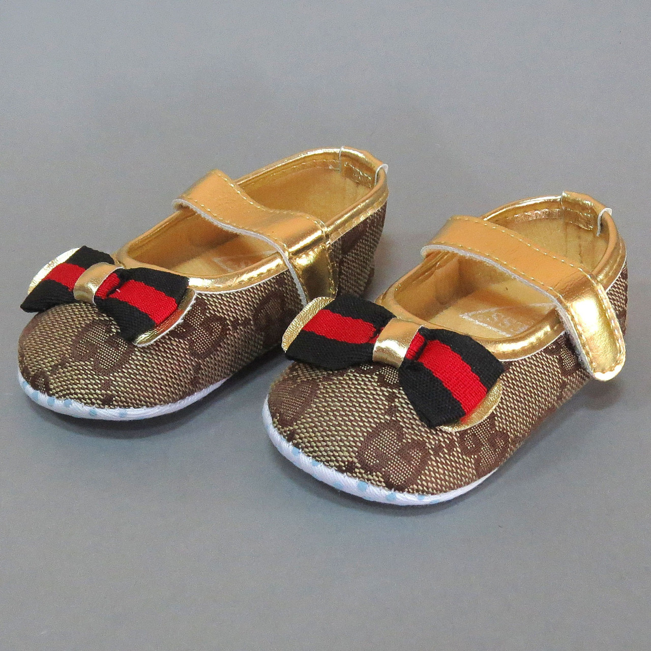 

Пинетки My First Shoes для девочки 13 см (длина подошвы) Коричневые 15177