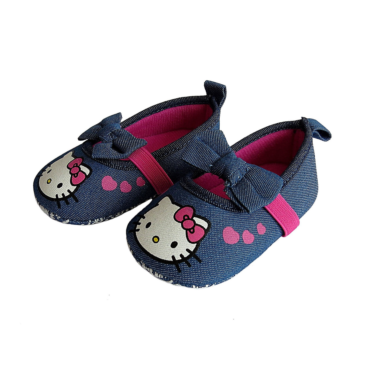

Пинетки Hello Kitty My First Shoes для девочки 12 см (длина подошвы) Синие 9633