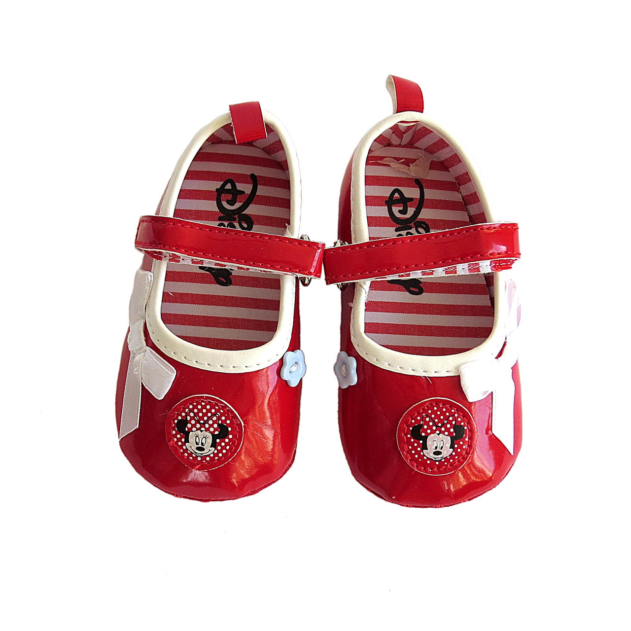 

Пинетки Minnie Mouse Disney для девочки 12 см (длина подошвы) Красные 6363