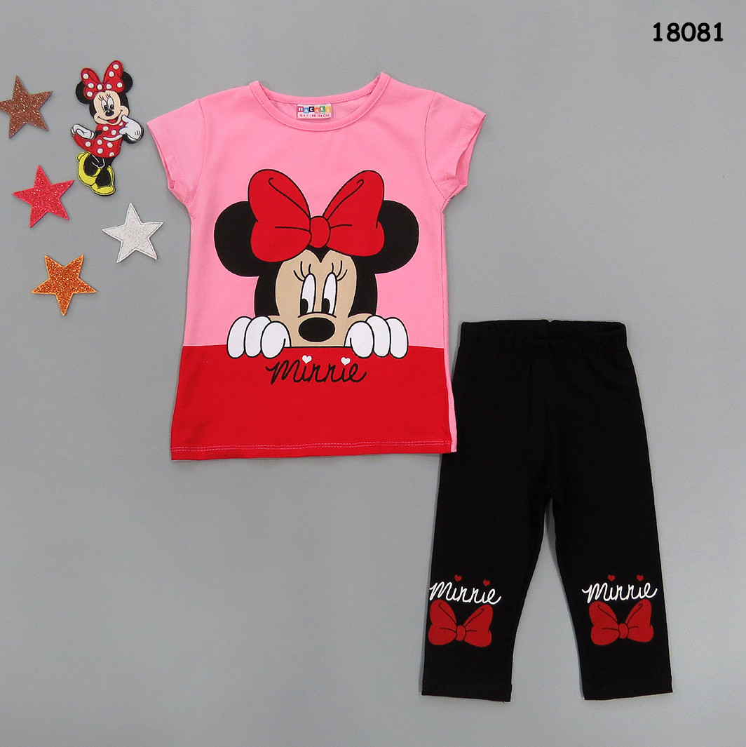 

Костюм Minnie Mouse Hacali kids для девочки 122-128 см Розовый с черным 18081