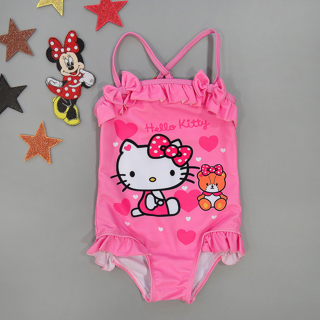

Купальник Hello Kitty Ruiniu для девочки 110-120 см Розовый 18162