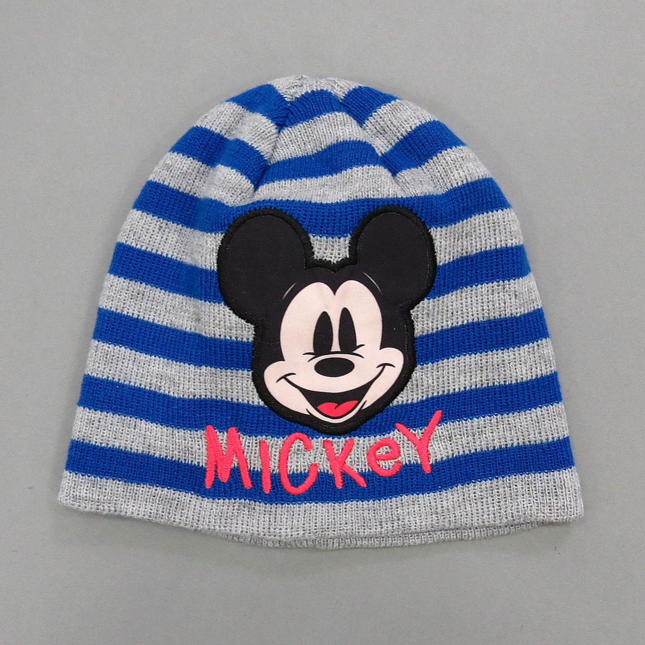 

Шапка Mickey Mouse Disney для мальчика 46-50 см Серая с синим 15317