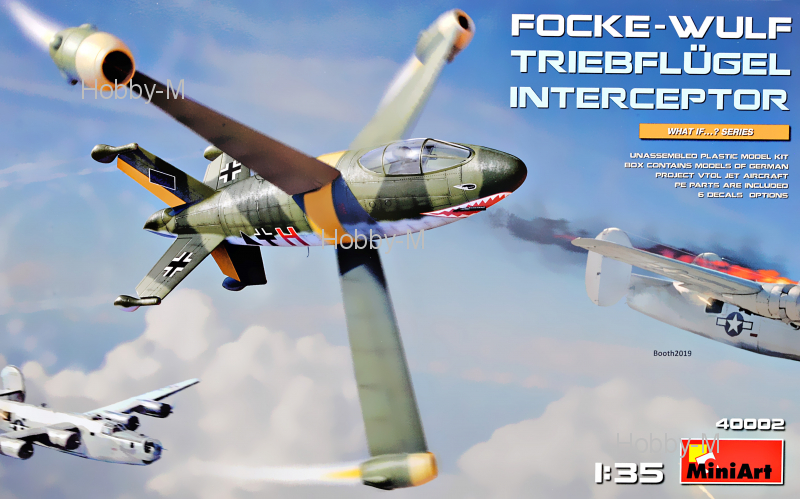 

Истребитель Focke-Wulf Triebflügel 1:35 MINIART (MA40002)