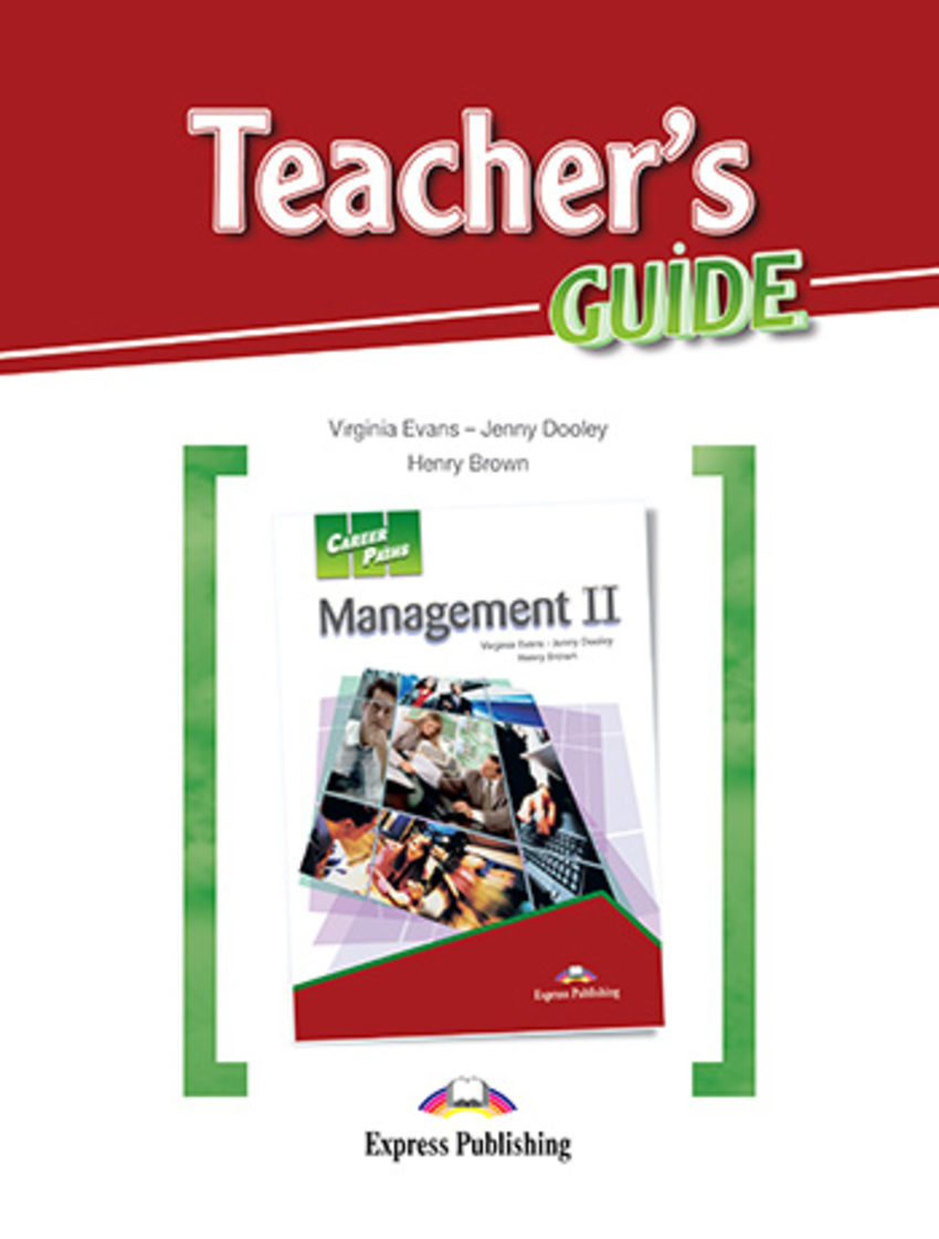 

Книга Career Paths: Management II Teacher's Guide