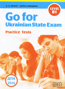 

Книга Go for Ukrainian State Exam B1 + CD + Listening Test