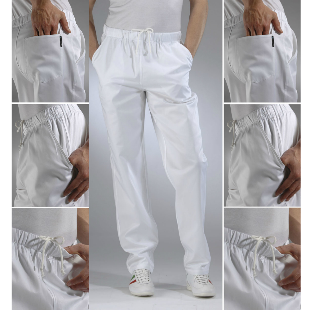 

Штани медичні Pastelli MEMPHIS Білі XXL