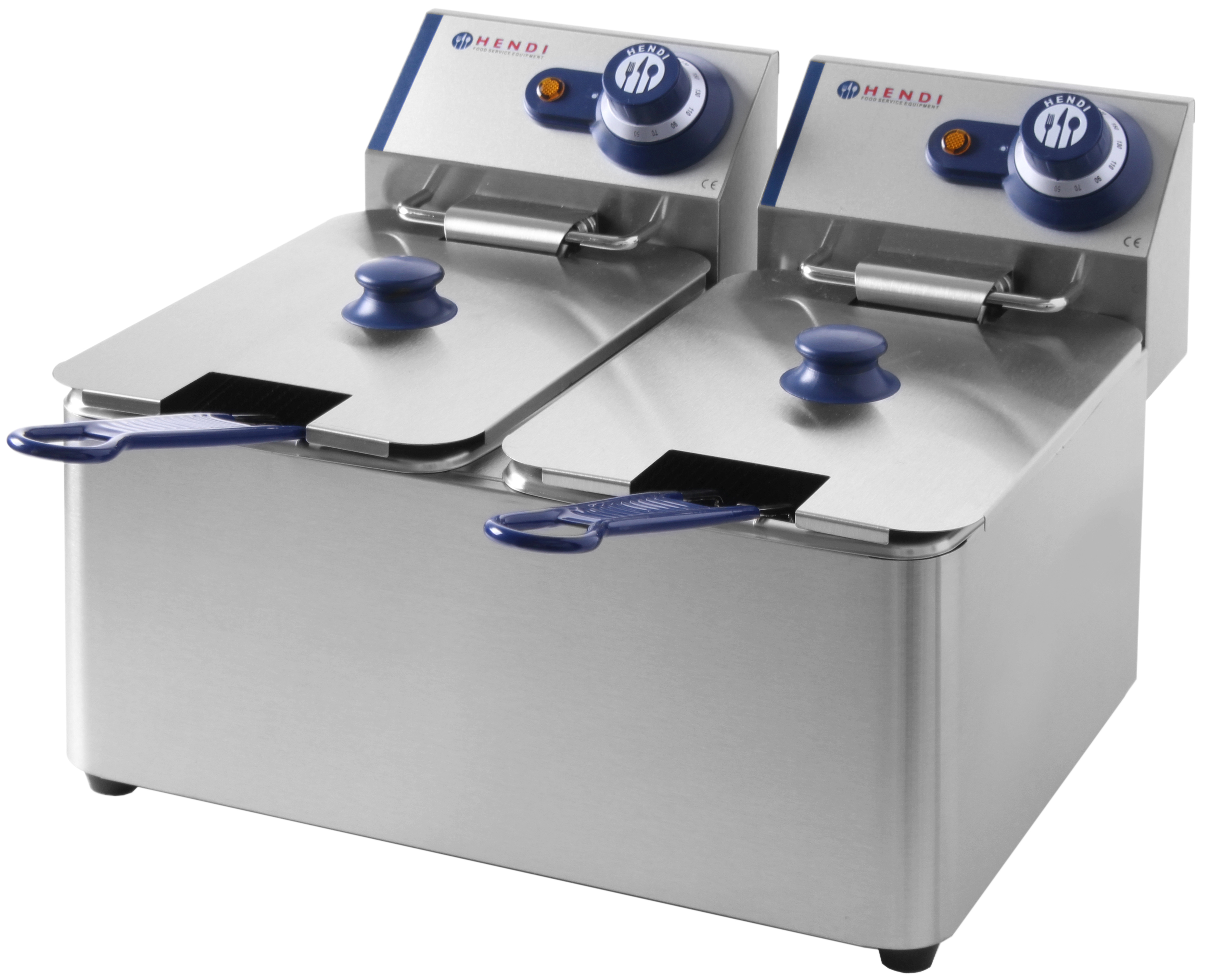 

Фритюрница HENDI Blue Line 2x4 l - 230V/2x3000W