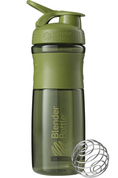 

Спортивная бутылка-шейкер BlenderBottle SportMixer 820ml Moss Green, Original - 144849