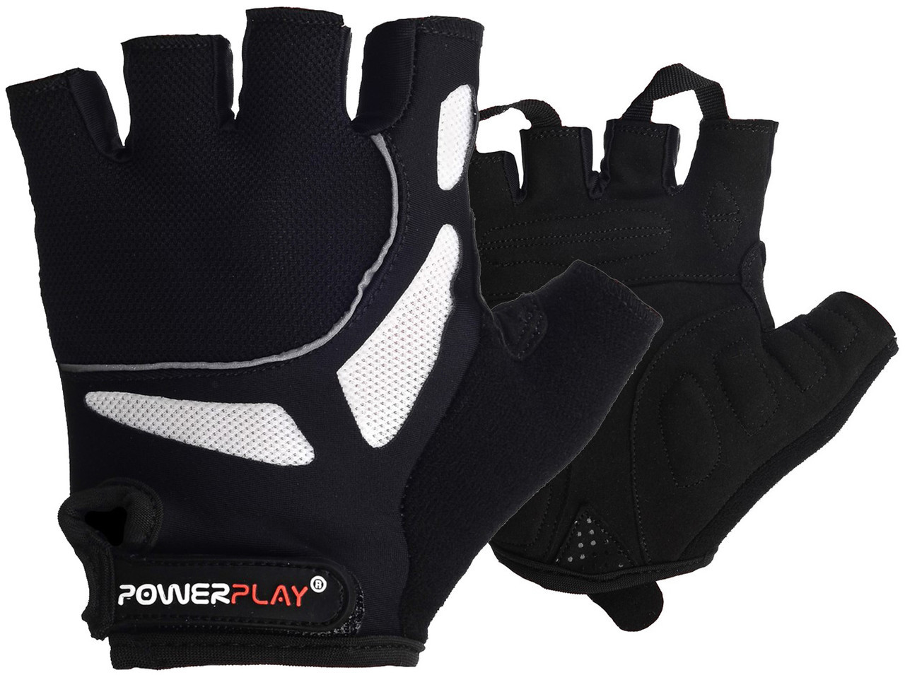 

Велорукавички PowerPlay 5087 Чорні M - 144535