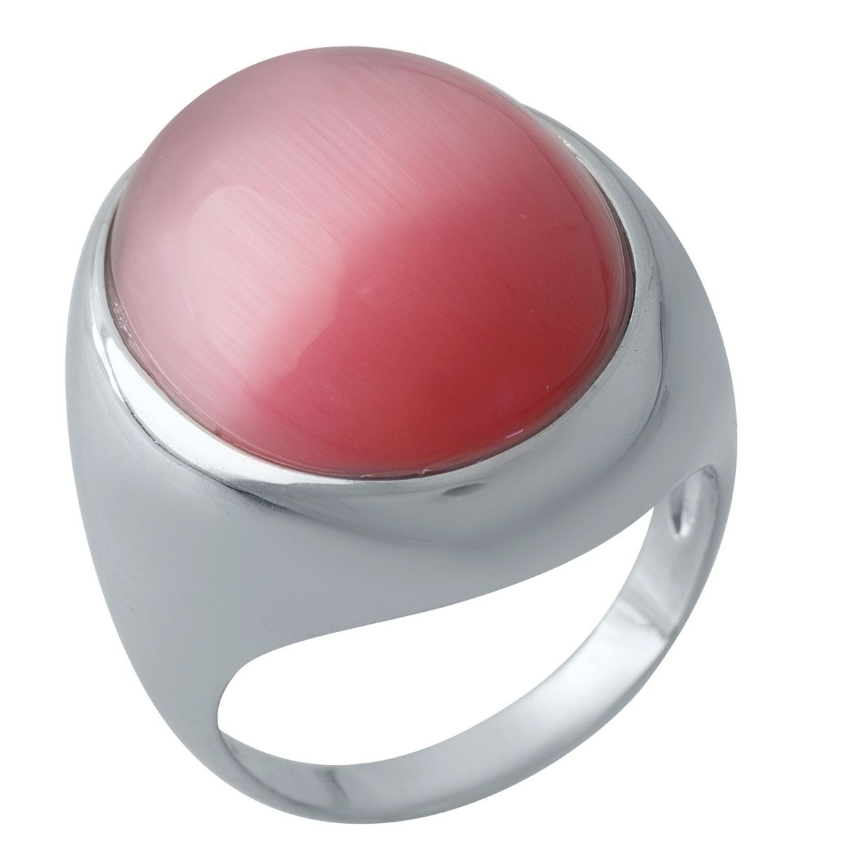 

Серебряное кольцо SilverBreeze с кошачьим глазом 18.5 размер