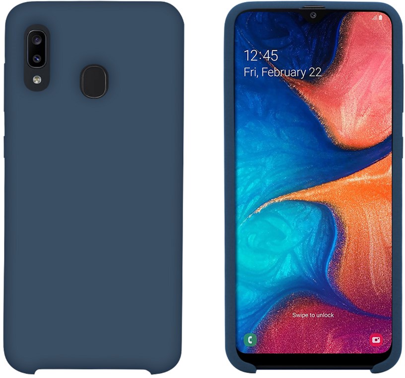 

Панель Intaleo Velvet для Samsung Galaxy A20 Blue