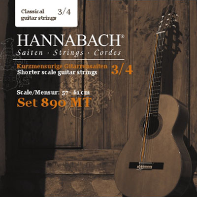

Комплект струн для классической гитары Hannabach E890MTGW34