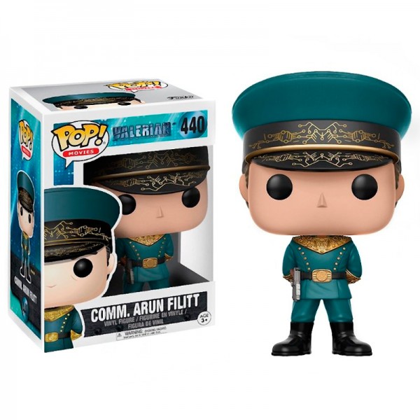 

Фигурка Funko POP! Vinyl: Movies: Valerian: Cmdr. Arun Filitt, 14338, 10см