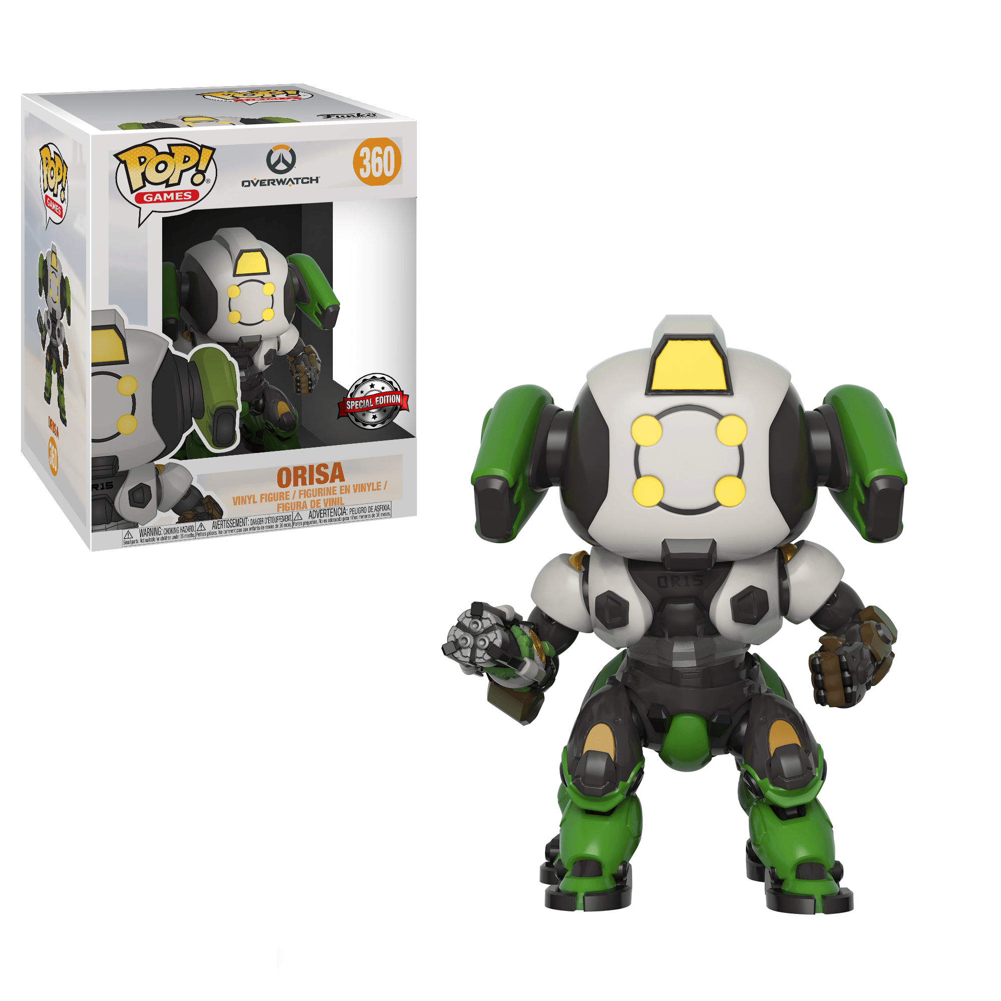 

Фигурка Funko POP! Overwatch S4 - Orisa (o R15 Skin) Vinyl Figure, FK32281, 10см