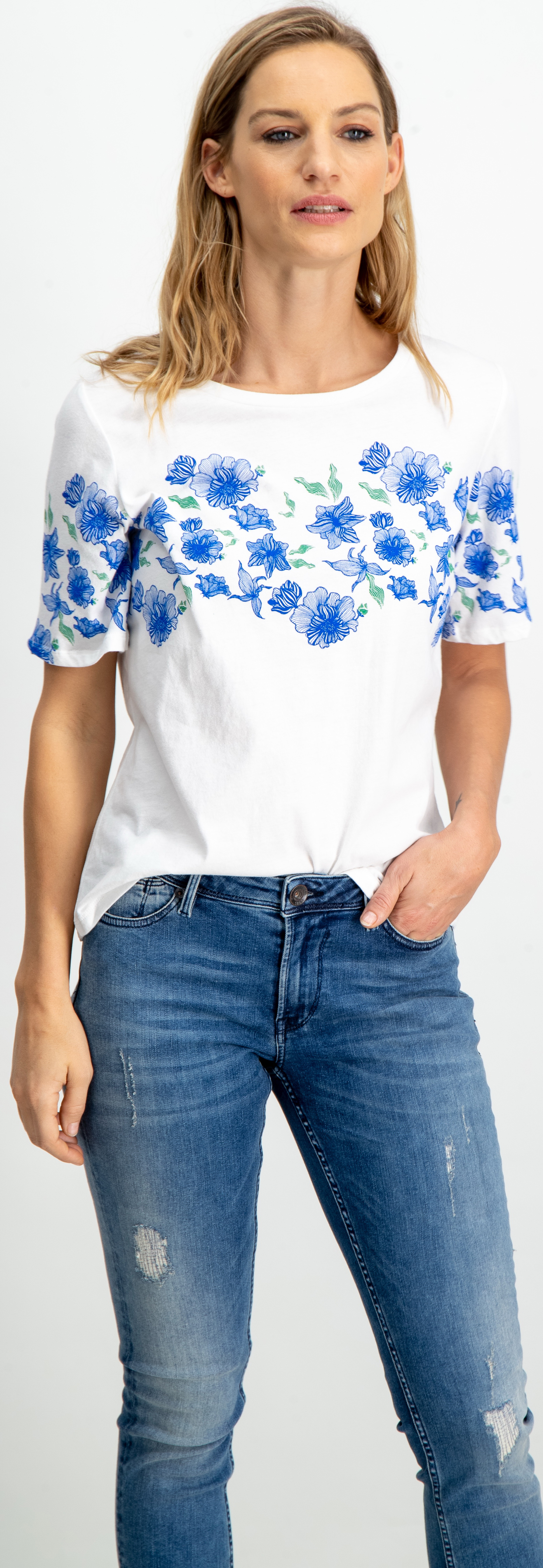 

Футболка Garcia Jeans B90202/53  Белая, Футболка Garcia Jeans B90202/53 S Белая