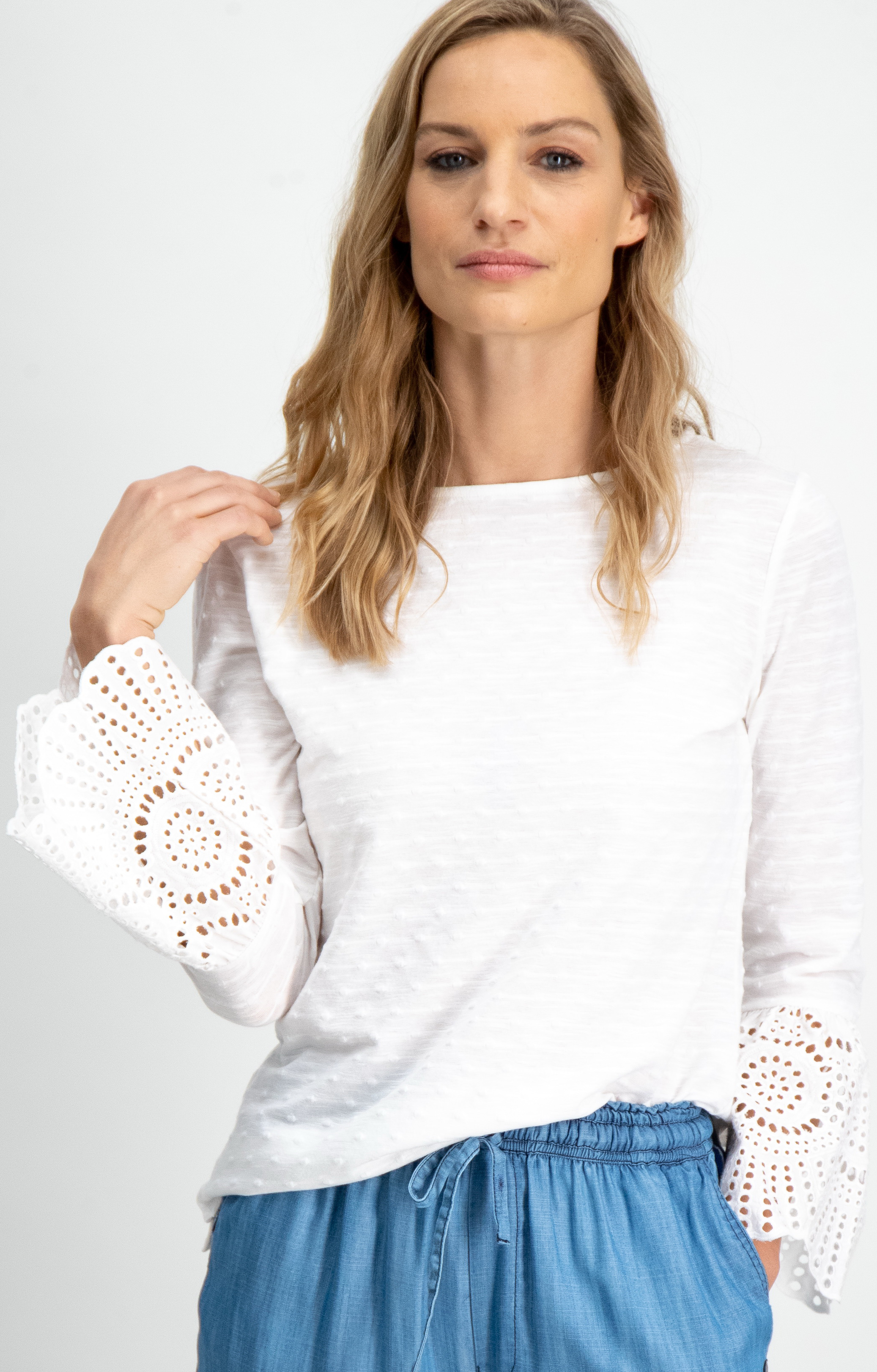 

Блузка Garcia Jeans B90213/53  Белая, Блузка Garcia Jeans B90213/53 M Белая