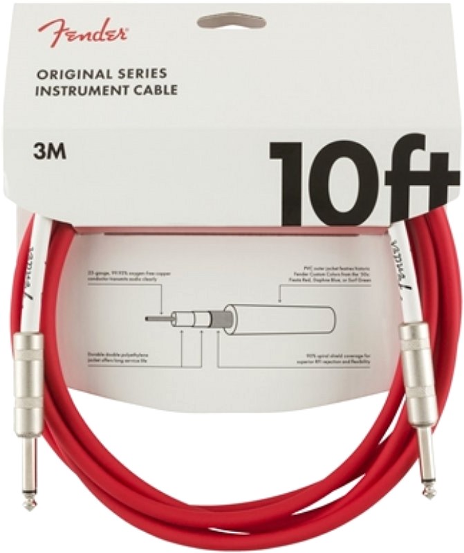 

Инструментальный кабель Fender Cable Original Series 10 ft 3 м FRD (228456)