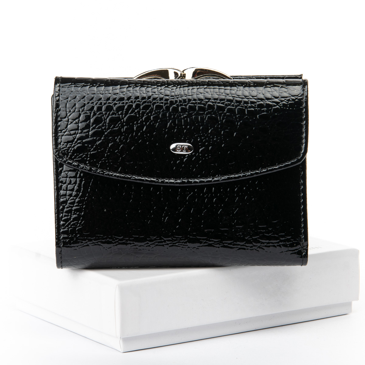 

Женский кожаный кошелек ST 31350 black