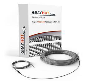 

GrayHot 1531 Вт (10,2-12,8 м2) теплый пол, двухжильный кабель