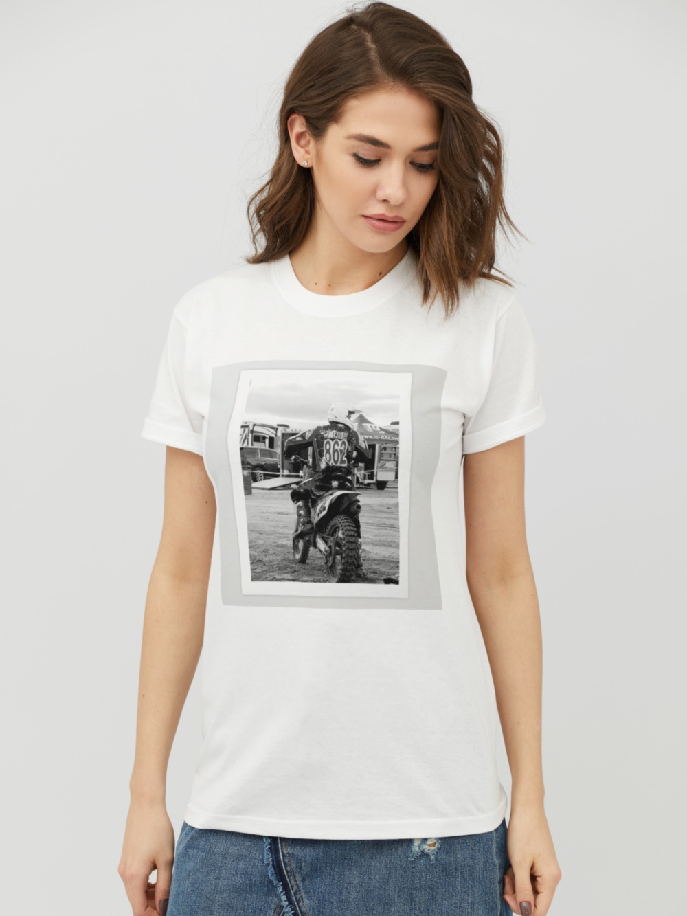 

Футболка YAPPI WW2217  Белая, Футболка YAPPI WW2217 S Белая
