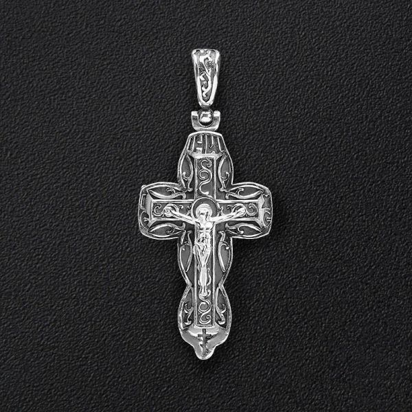 

Серебряный крестик 3127-1