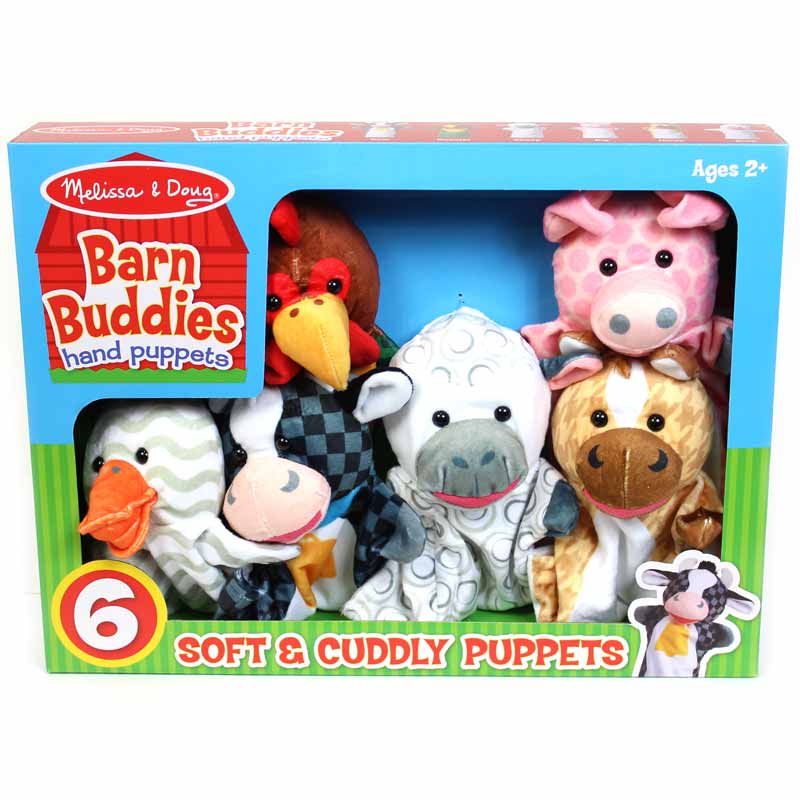 

Большой кукольный театр Ферма 6 кукол Melissa&Doug MD9121
