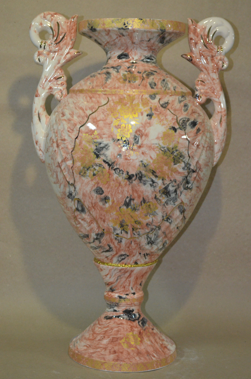 

Ваза напольная Амфора коралл 75см - 28162