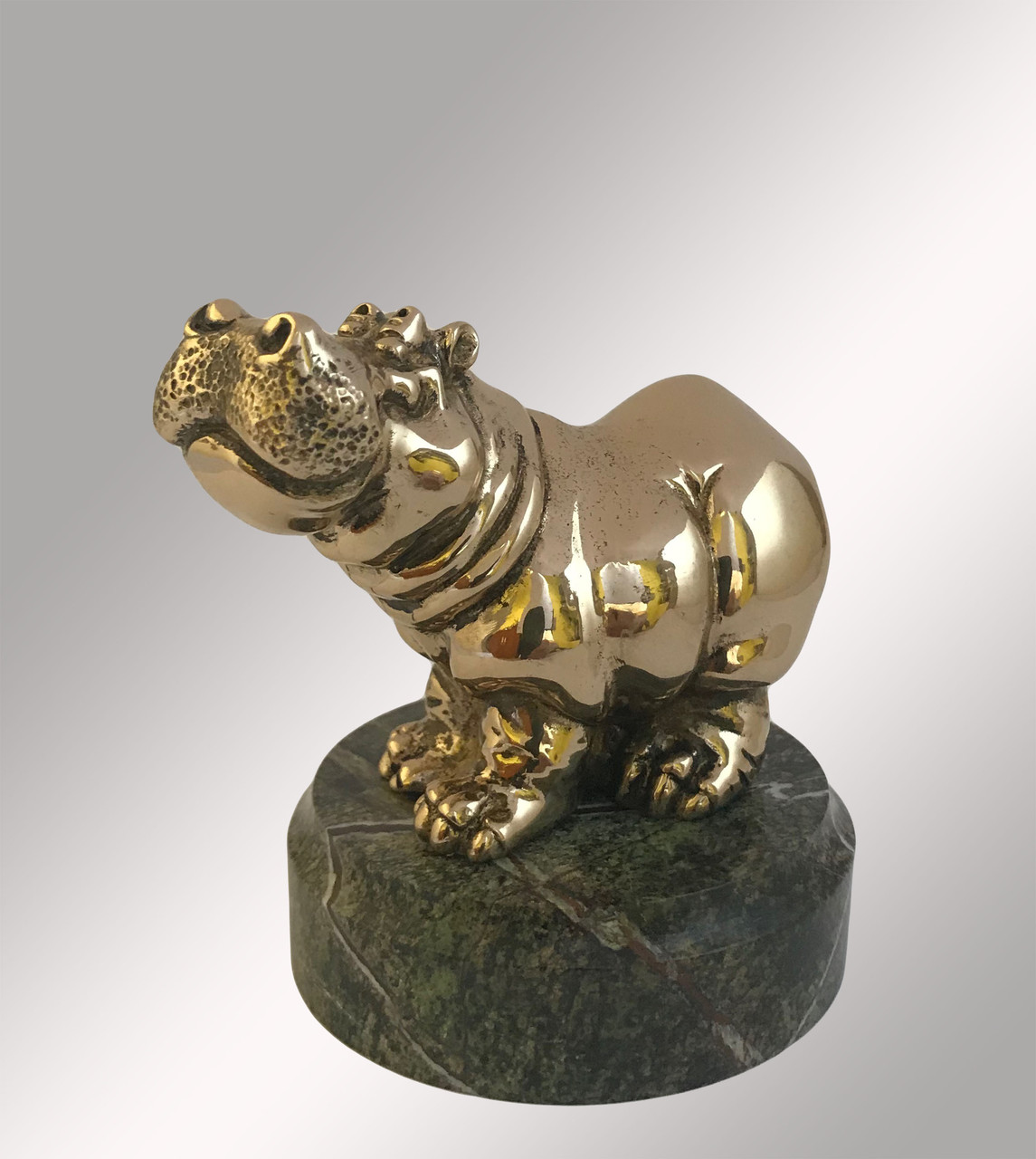 

Статуэтка бронзовая Art Studio Kupina Бегемот 9 см