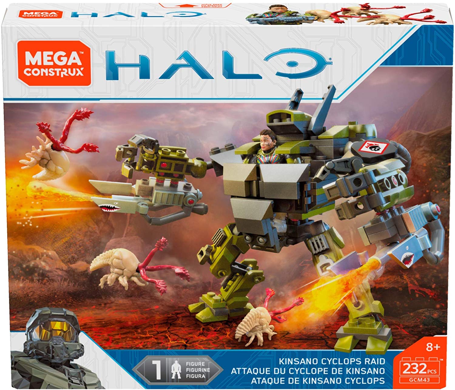 

Конструктор Halo "Циклоп" Кинсано Mega Construx Kinsano Cyclops