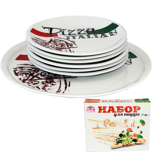 

Набор тарелок для пиццы S&T Италиан 7 шт (30839-03-03)